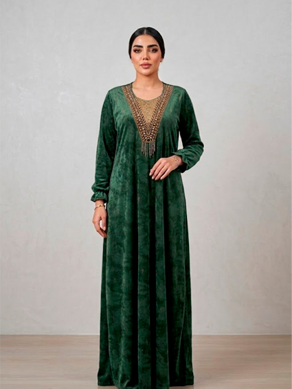 Zamonaviy va hashamatli abaya  15466