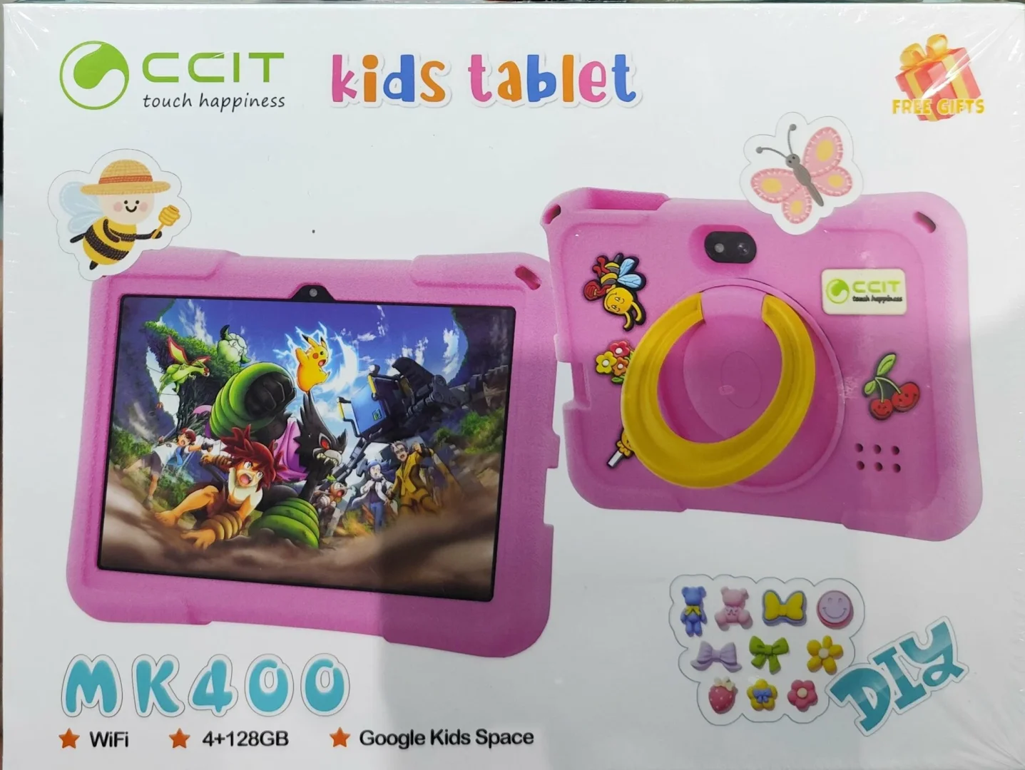 CCIT MK 400 (Blue, Pink) — bolalar uchun mo‘ljallangan ixcham va qulay planshet  16689