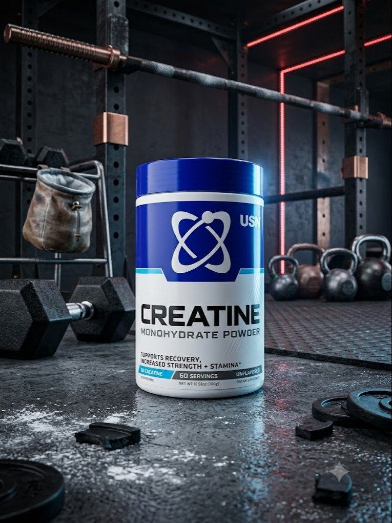 USN Creatine Monohydrate 300g (60 porsiya)  17486
