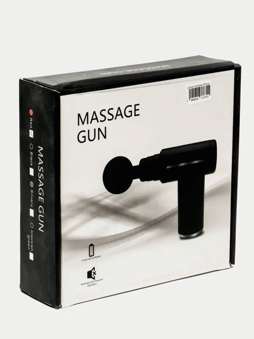 Massage Gun – Mushaklarni tiklash va bo‘shashtirish uchun professional qurilma ac195