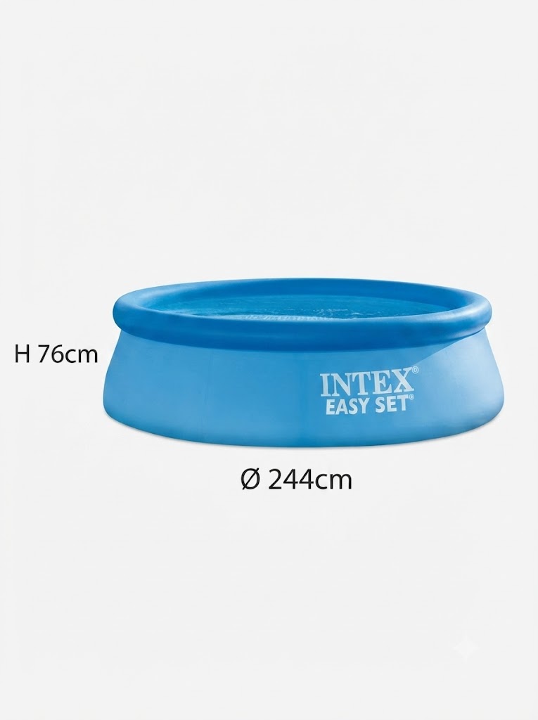 Intex Easy Set 244x76 sm shishiriladigan oilaviy basseyni (Model: 28110)  17971 c.2q.23d