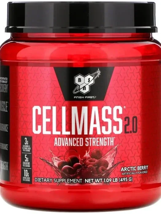 BSN CELLMASS 2.0 Advanced Strength (Arctic Berry) – Mushaklarni tiklash va kuchaytirish uchun professional kreatin kompleksi!  18680