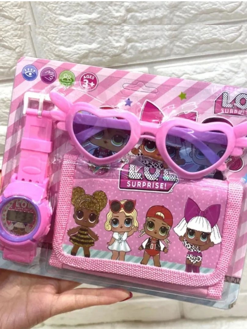 Hello Kitty bolalar soati va fotoapparat o‘yinchoq to‘plami bb669d