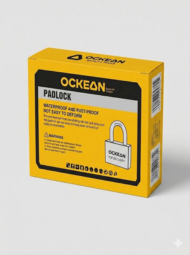 OCKEAN professional himoyalangan osma qulf (zamok)  80 mm 15945