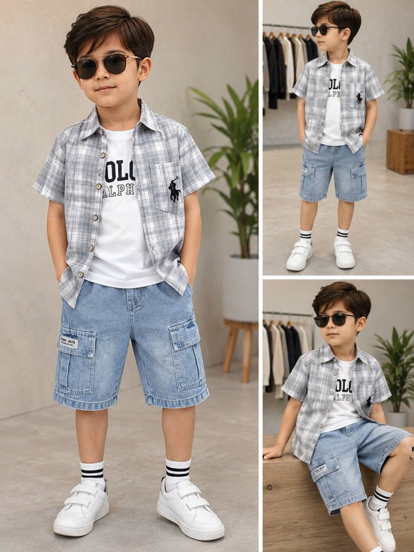 Uch qismli kiyim to'plami (O'g'il bolalar uchun) b0q1b731d