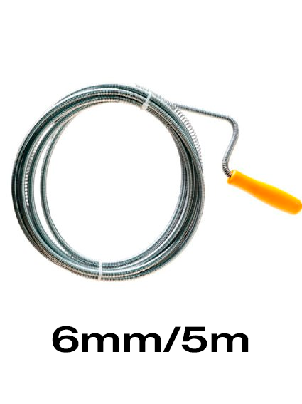 OCKEAN Kanalizatsiya Tozalash Trosi (Sanitariya Trosi) 6mm/5m  15277