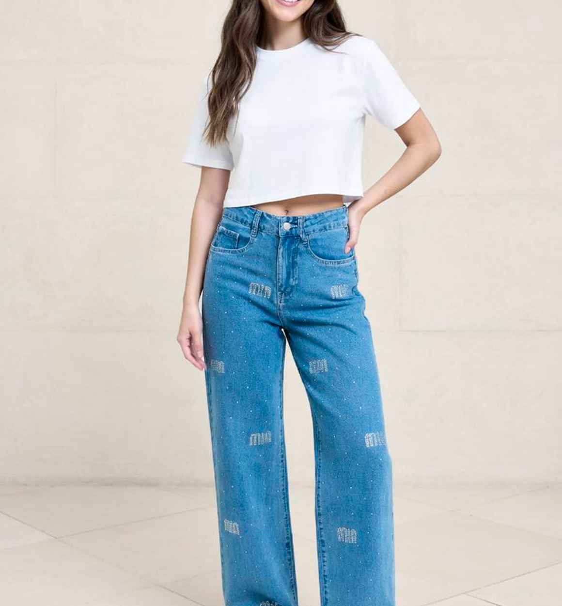 Miu Miu Retro Jeans – ayollar uchun yuqori bel shimlar b9q1b185d
