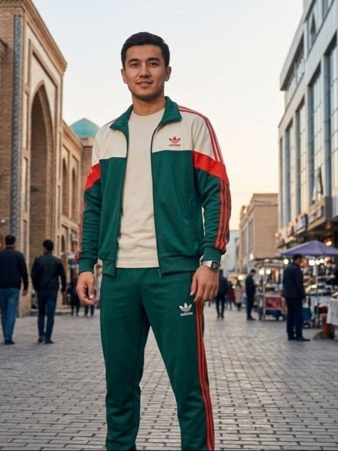 Erkaklar uchun zamonaviy va uslubli sport kiyimi to'plami / Sportivka dvoyka (Masterka + Shim)  19613  b.0q.2b.703d