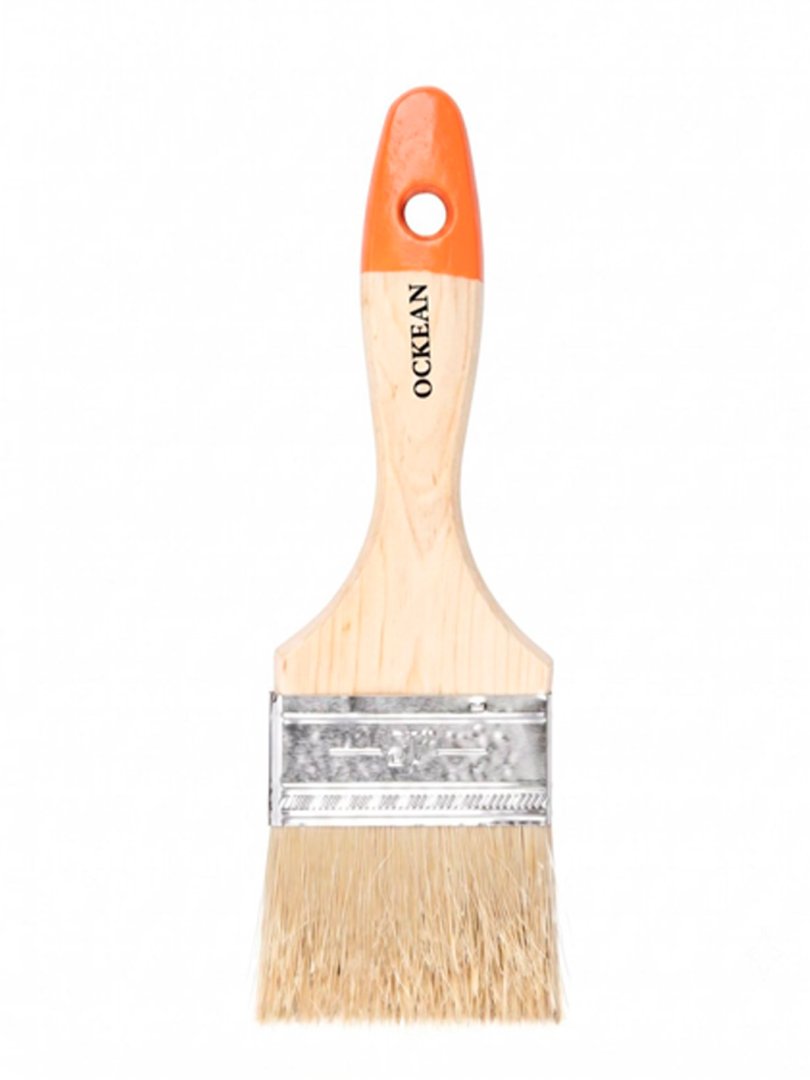 Ockean professional keng bo‘yoq cho‘tkasi (Flat Paint Brush) 4 – Katta hajmdagi bo‘yash va laklash ishlari uchun yuqori sifatli yordamchi  15748