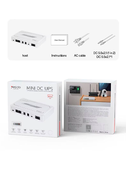 MINI DC UPS YP74E quvvat manbai sp