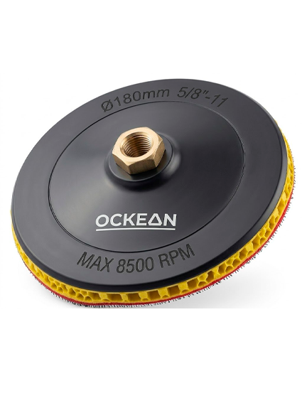Ockean Professional Silliqlash Diski uchun Tayanch (Podlojka) 180mm – Mustahkam va Ishonchli  15233