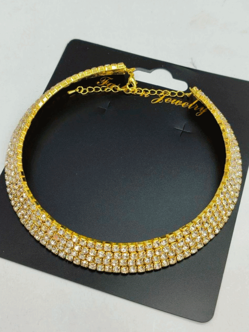 Kristalli Choker — Kelin Va Bayramlar Uchun of14d