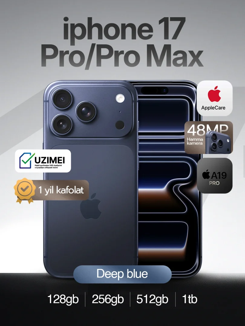Apple iPhone 17 Pro 512 GB Blue Nano SIM mb43d