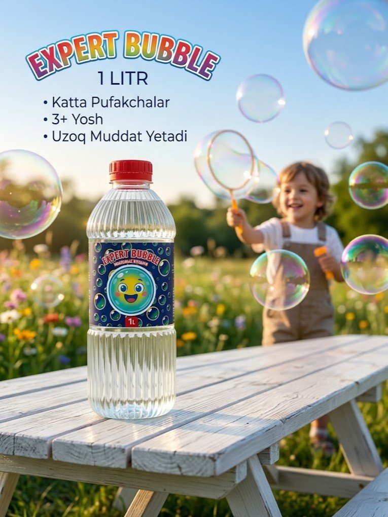 Bolalar uchun sovun pufakchalari — "Expert Bubble", 1 litr   g103d   17804